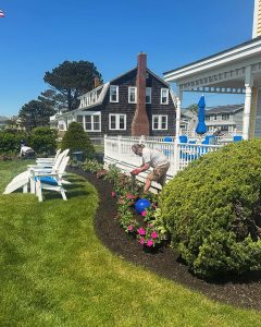 Landscape maintenance project
