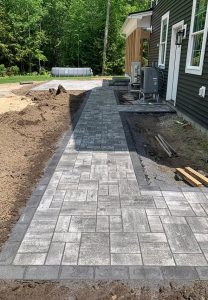 Hardscaping project