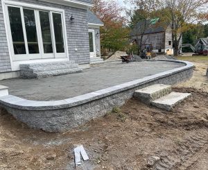 Retaining wall project