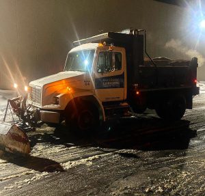 Snow removal project in Southern Maine